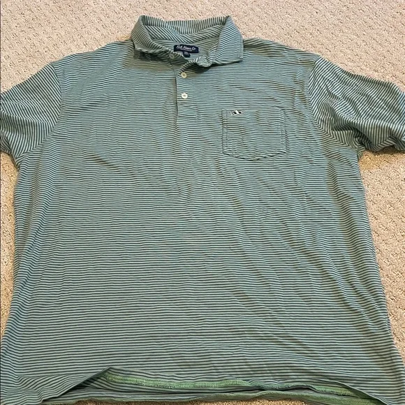 Fish HippieMens Polo - Picture 1 of 4